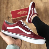 Oldskool Maroon Casual Shoes