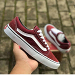 Oldskool Maroon Casual Shoes